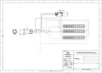 Monitored PDU, Smart PIM mit RCM (Differnzstromüberwachung), vertikal, 16 A, 3-phasig, Ausgänge: 30 x IEX Universal-Plug, Eingang: CEE (rot), 16A, 400 V