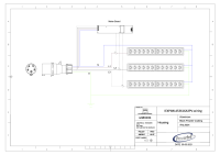 Monitored PDU local (PIML), vertikal, 16 A, 3-phasig, Ausgänge: 36 x IEX Universal-Plug, Eingang: CEE (rot), 16 A, 400 V