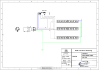 Managebare PDU, Smart POS, vertikal, 16 A, 3-phasig, Ausgänge: 36 x IEX Universal-Plug, Eingang: CEE (rot), 16A, 400 V