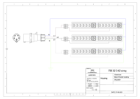 Basic PDU, vertikal, 32 A, Ausgänge: 42 x IEX...