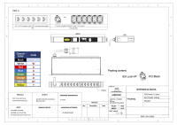 Monitored PDU, Smart PIM, horizontal, 16 A,...