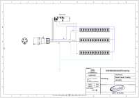 Monitored PDU, Smart PIM, vertikal, 16 A, 3-phasig, mit RCM (Differenzstromüberwachung, Ausgänge: 36 x IEX Universal-Plug, Eingang: CEE (rot), 16A, 400 V