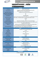 Monitored PDU local (PIML), horizontal, mit RCM...