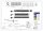 Basic PDU, horizontal, 16 A, Ausgänge: 12 x IEX Universal-Plug, Eingang: CEE4/7, 16 A, 230 V, Farbe: ROT
